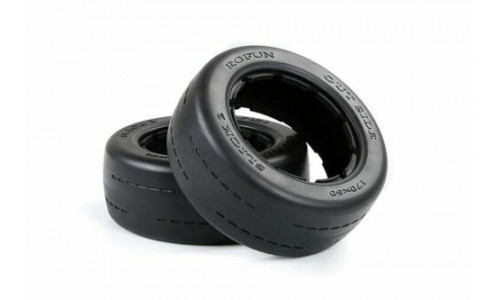 Slick Tyres Front for Baja 5B 2Pcs │ Rovan Sports Slick Tyres Front for Baja 5B 2Pcs │ Rovan Sports